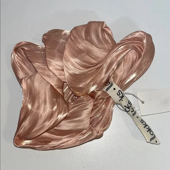 Lot of Lokks Silk Scrunchie Set - Black, Pink, Sage Green New w/ Tags #feminine - Picture 3 of 5